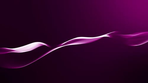 Dynamischer digitaler Partikelwellenflusshintergrund Rosa