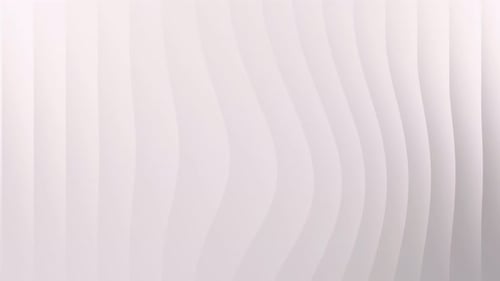 Fluid White Wavy Lines Abstract Motion Background Loop