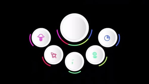 Business Infographic Buttons Alpha
