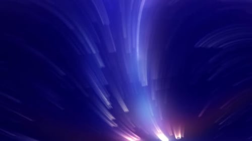 Futuristic Abstract Light Trails Loop Background