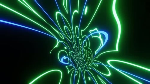 Abstract Light Backgrounds 4K