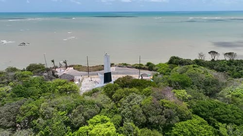 Le phare de Cabo Branco dans la ville brésilienne de Joao Pessoa, dans l'État de Paraiba.