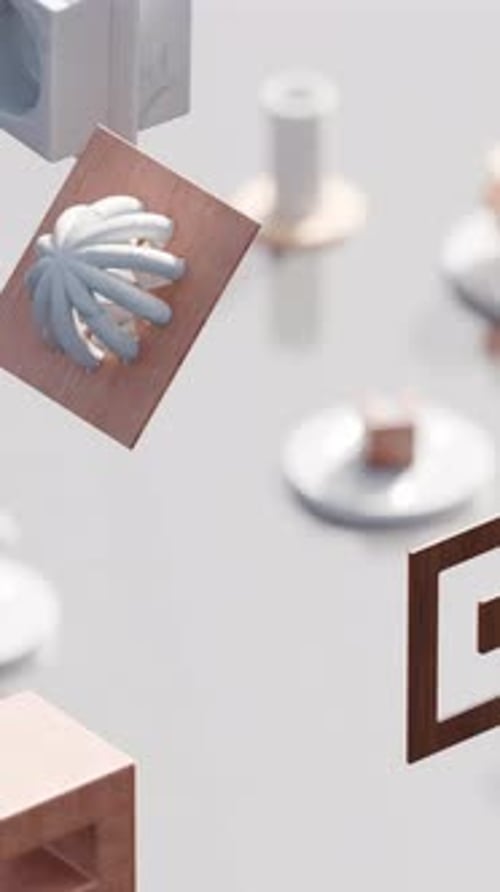 Animation of Geometric Shapes in Motion