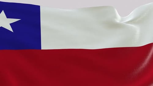 Stoffflagge Chile