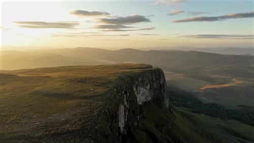 Aerial view of Chiricayen Tepui, Venezuela.
