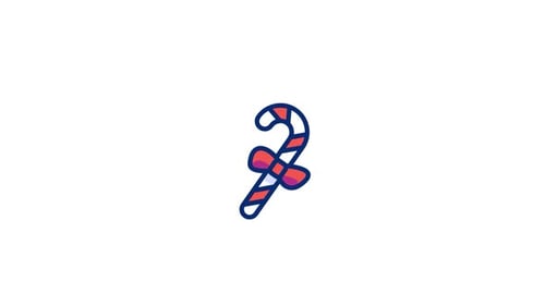 Candycane Animated Icon