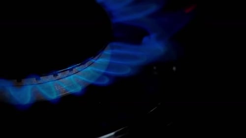 Gasflamme eines Heimkochers 2k