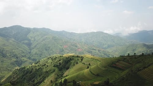 Vietnames Mountain aerial