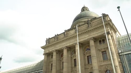 Iconic building in munich germany tourism and travel german sites and sightseeing
