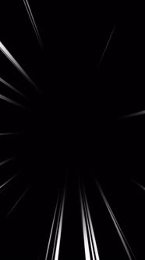 Abstract Radial Speed Lines Burst Transition