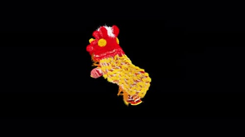 113 Northern Soul Lion Dancing Chinese New Year 4K