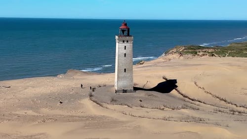 Exploring Rubjerg Knude Fyr Lighthouse in Jutland Denmark