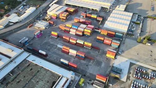 factory container drone