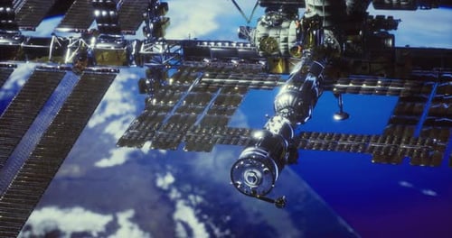 Exploration of Space Through the International Space Station Orbiting Earth