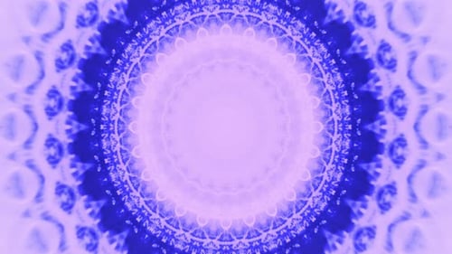 Abstract Geometric Kaleidoscope Loop Background