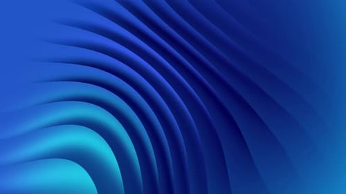 Beautiful Blue Wave Technology Background with line Grid. The video features a smooth, flowing grid