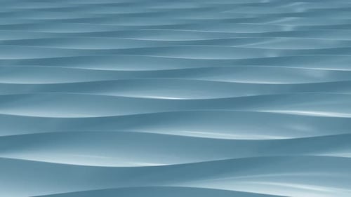 Seamless Abstract Blue Fluid Waves Flowing Background