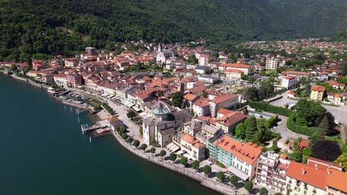 Cannobio from above.