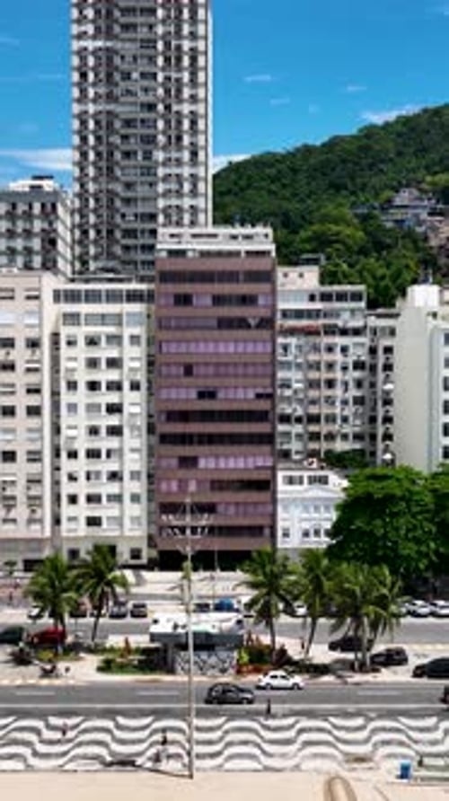 Arpoador Beach at Downtown Rio de Janeiro in Rio de Janeiro Brazil.
