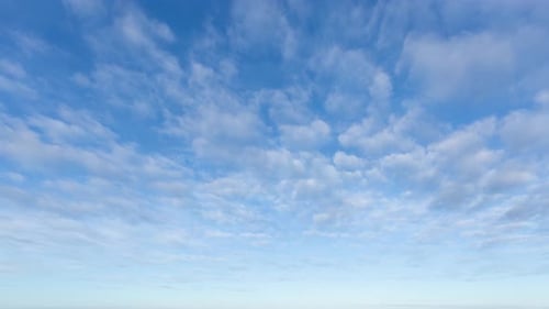 Perfect Sky Clouds Loop Hintergrundplatte