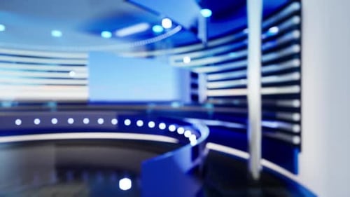 Hintergrund für TV-Nachrichtensendungen. Virtual Studio-Hintergrund