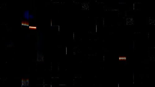 Digital Glitch Blocks Background Loop