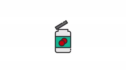 Medicine Animated Icon Alpha channel