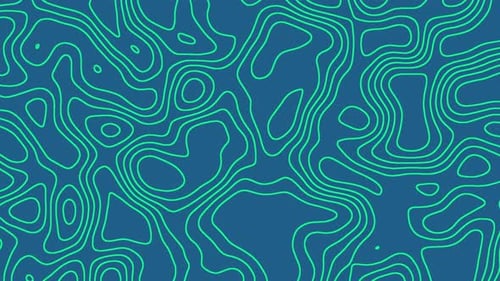 Wavy Lines Abstract Minimal Elegant Motion Background Seamless Looping