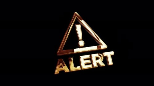 Alert warning symbol digital concept