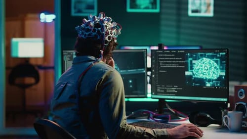 Transhumanist Using Neuroscientific Technology to Transcend Transferring Mind