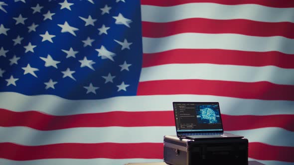 Engineer Working for USA CIA Agency Building Artificial Intelligence ...