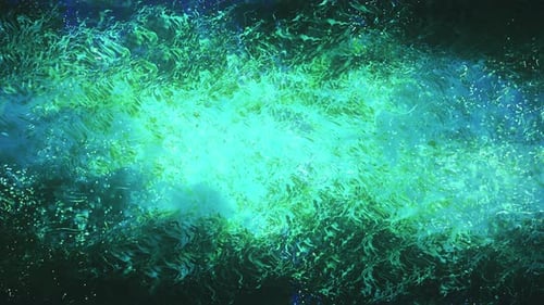 Blue Green Chaotic Luminous Essence
