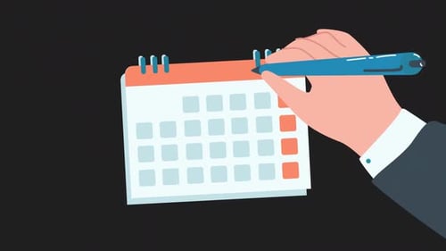 Calendar Marking Alpha Channel