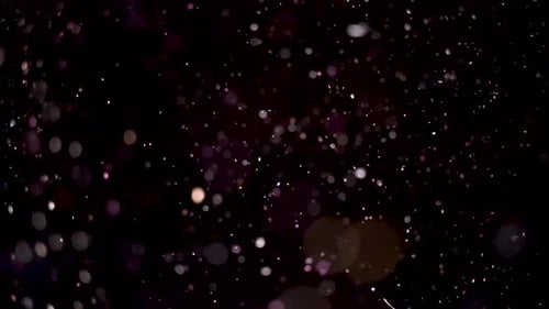 Real Dust Particles Motion Floating in the Air