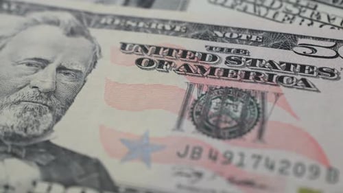 Dollar Bills Close