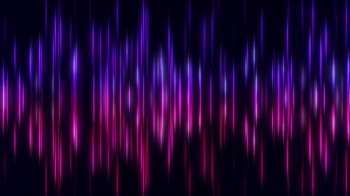 Abstract colorful background with bright neon rays and glowing lines. neon particle lines or light