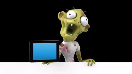 Fun zombie - 3D Animation