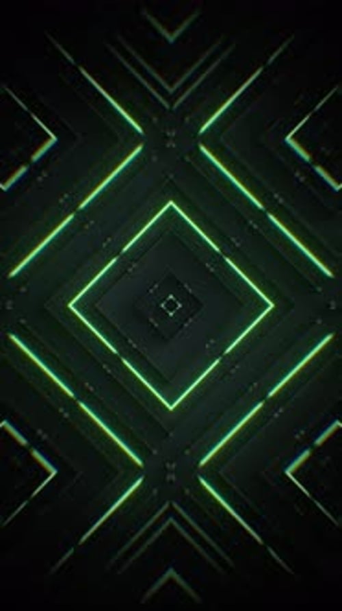 Neon Green Light Strips 07