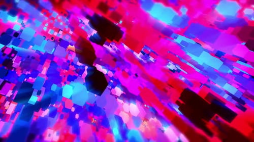 Magic Particles Moving