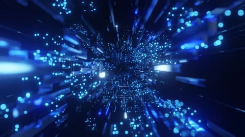 Digital Tunnel in cyberspace