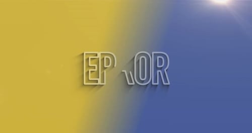 Error warning symbol 3d with shadow