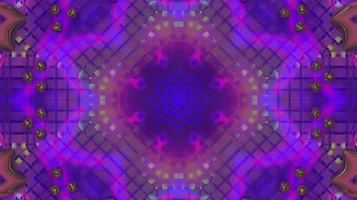 kaleidoscope psychedelic background vj