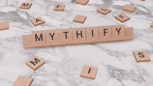 Un mot MYTHIFY sur Scrabble