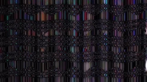 Digital Glitch Noise Visual Effect Background
