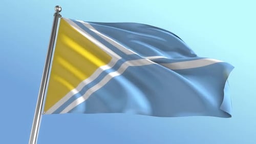 Flagge von Tuva