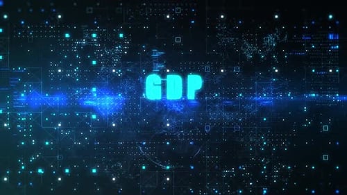Gdp Word In Economic Indicators