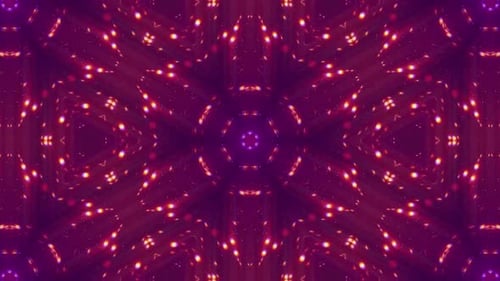 Geometry Flower Background Loop