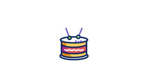Drum Animated Icon
