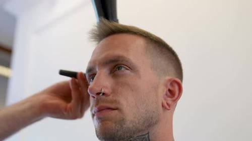 Stylish Man Haircut and Hairstyle