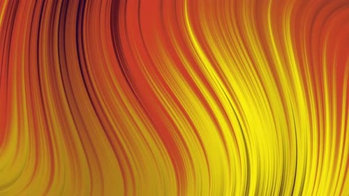 Dynamic Abstract Fluid Wavy Lines Motion Background